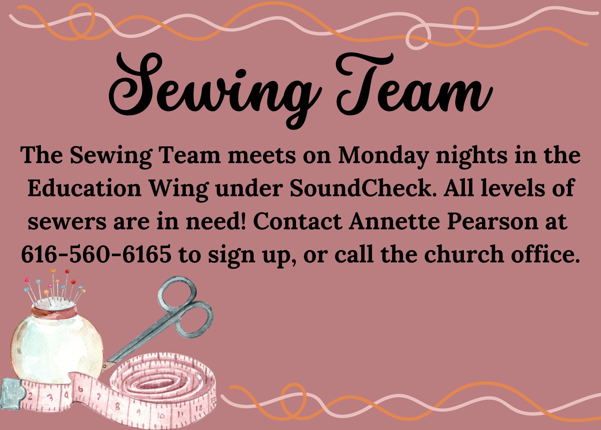 TD Sewing Team New