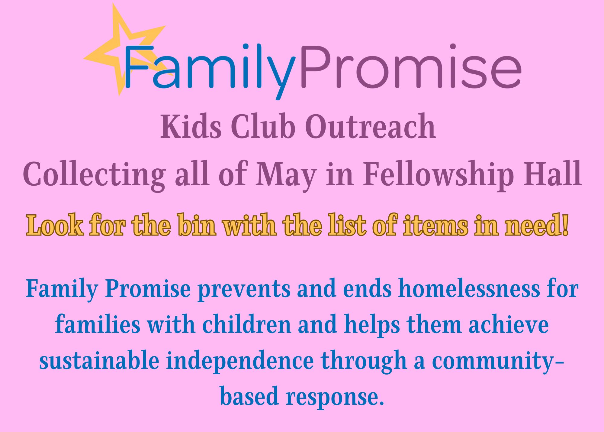 TD Family Promise