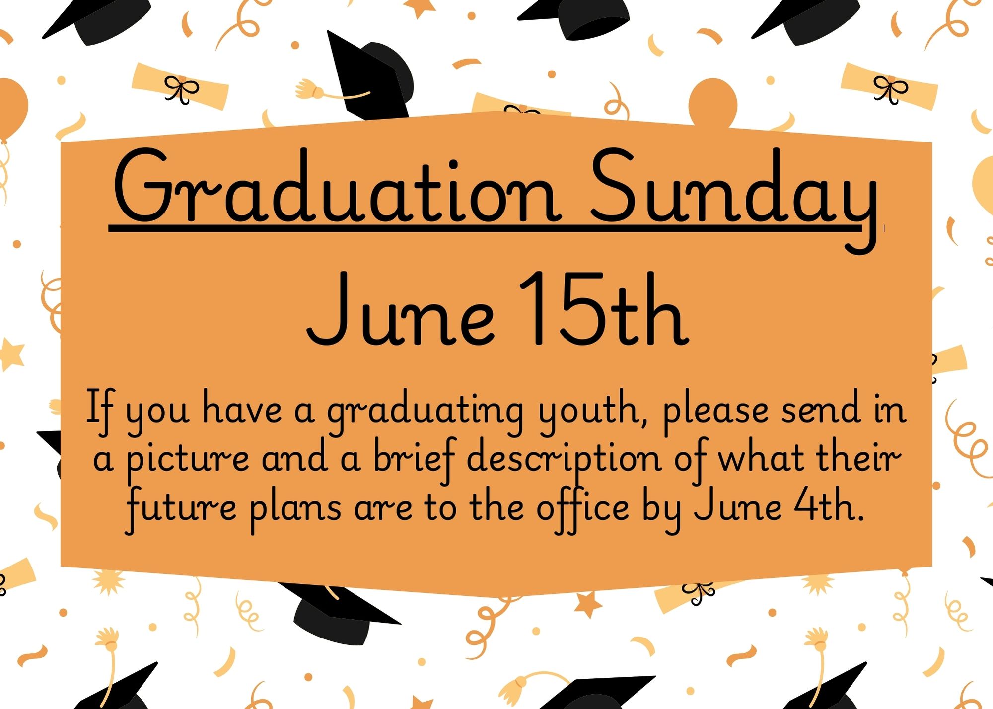 TD Graduation Sunday 2025