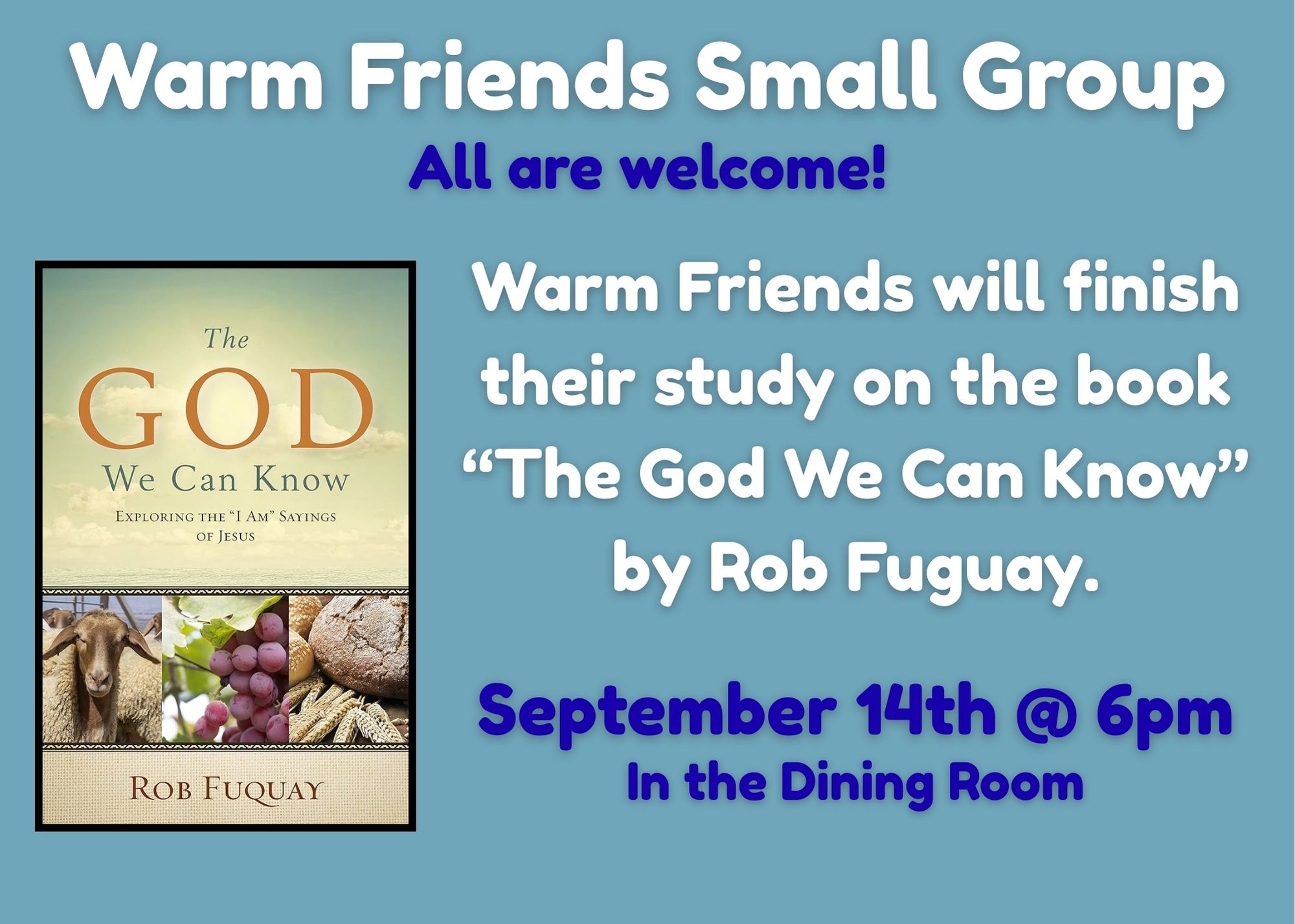 TD Warm Friends Sept 14